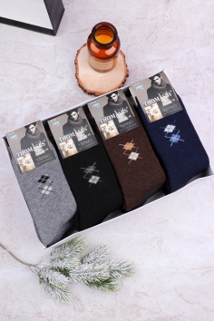 фото Подарочный набор мужских носков "Thomasbs" (шерсть) №AF30-A (13/214)
